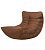 Бескаркасное кресло Cocoon Chair Chocolate (коричневый) заказать у производителя Папа Пуф недорого